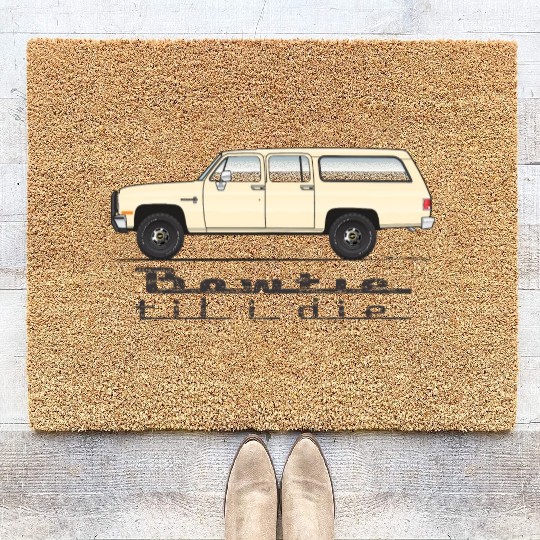 bowtie Santa Fe Tan Coir Doormats