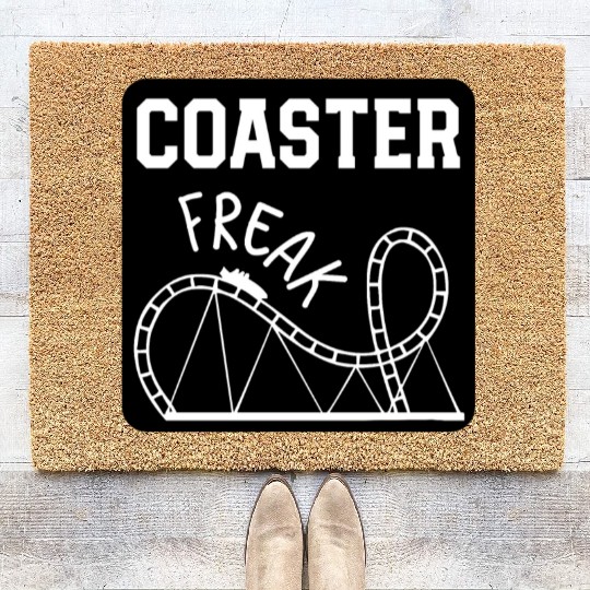 Roller Coaster freak Coir Doormats
