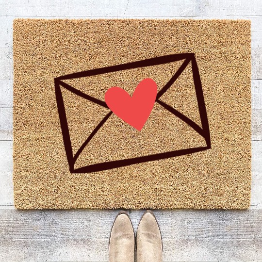 I Love My Girlfriend Coir Doormats