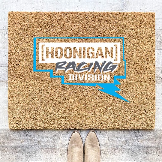 A Motor Racing Team Coir Doormats