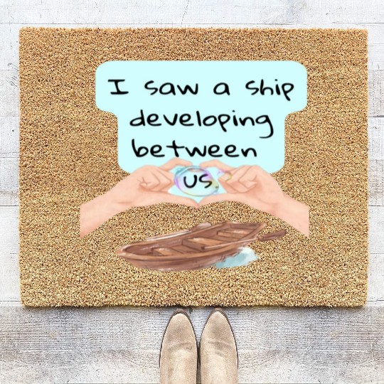 A Love Boat Coir Doormats