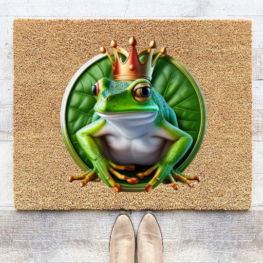 The Royal Frog Leap Coir Doormats