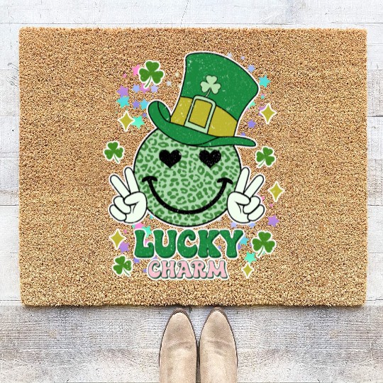 Mr. Lucky Charm Coir Doormats