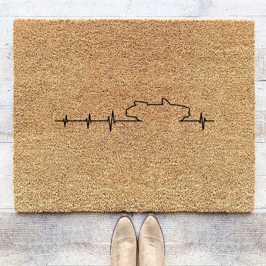 Classic Car 311 312 Cabrio ECG Coir Doormats