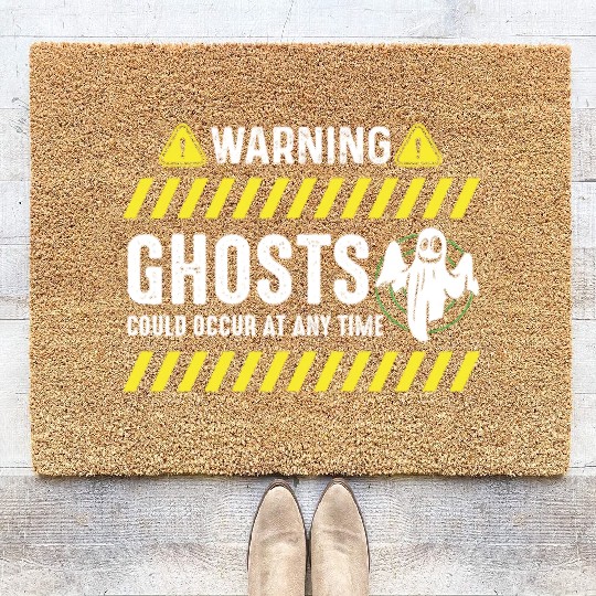 Ghost Hunters, Ghosts, Ghost, Ghost hunting Coir Doormats