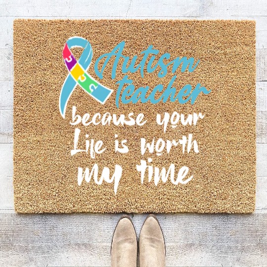 Autism Teacher Coir Doormats