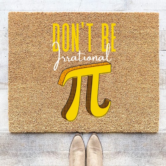 Pi Day 2 Coir Doormats