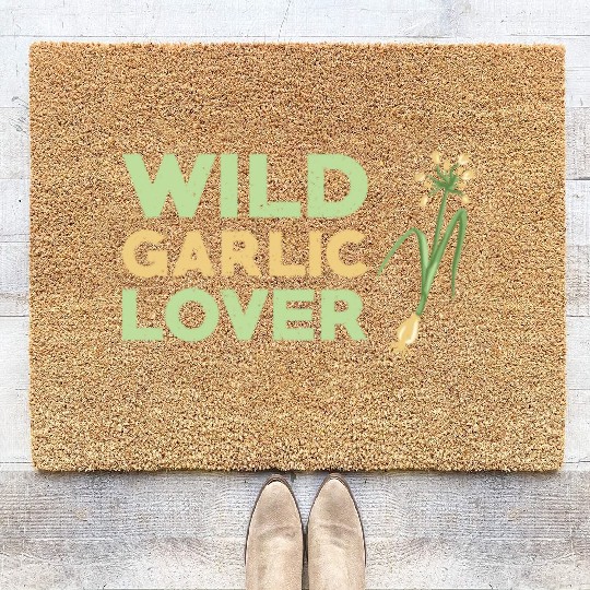 Wild Garlic Lover Coir Doormats