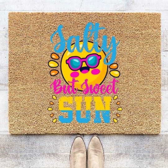 Salty But Sweet Sun Coir Doormats