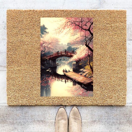 Cherry Blossom Season in Tokyo: A Visual Delight Coir Doormats