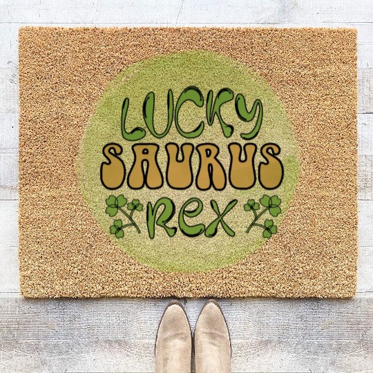 Lucky Patricks Day Sublimation Coir Doormats