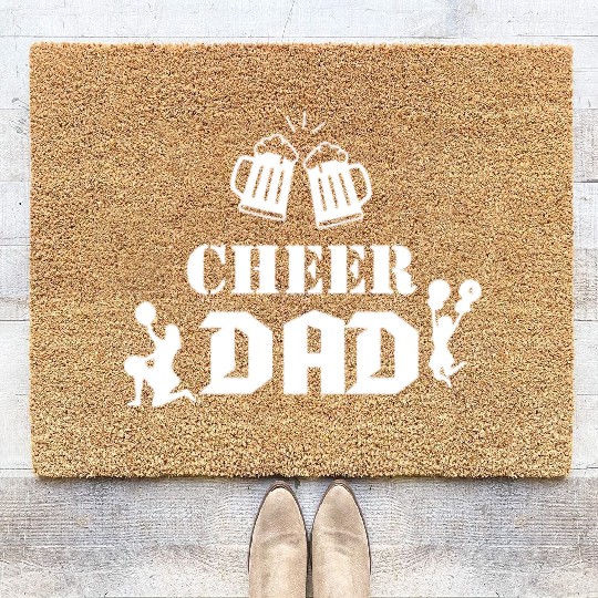 cheer dad Coir Doormats