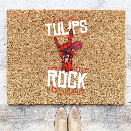 Tulip Gardening Hand Coir Doormats