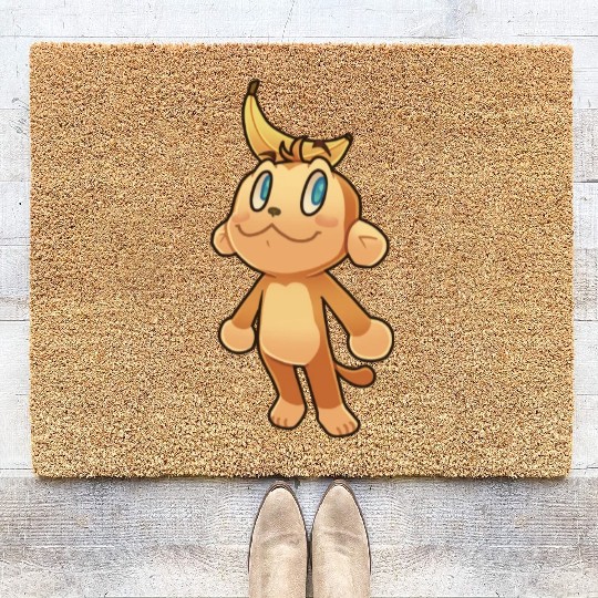 banana monkey Coir Doormats