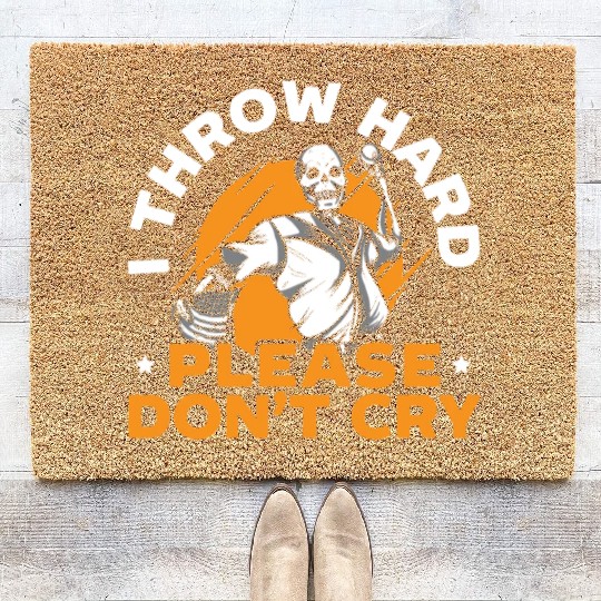 Baseball Player Baseball Coach Baseball Pitcher Coir Doormats