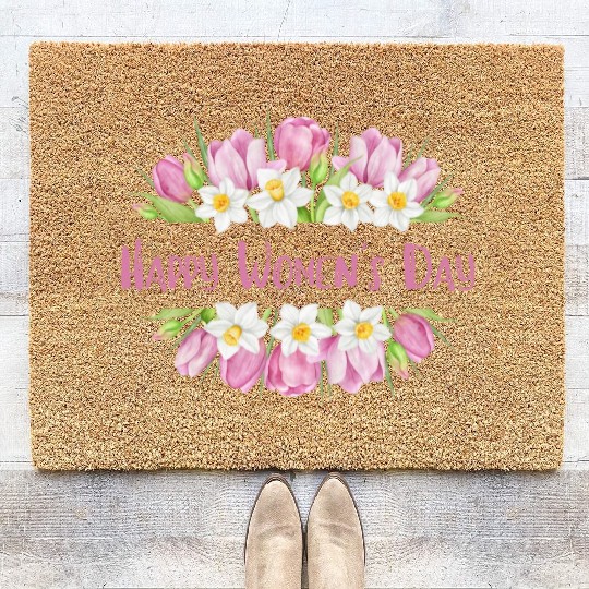 WOMEN'S DAY Coir Doormats