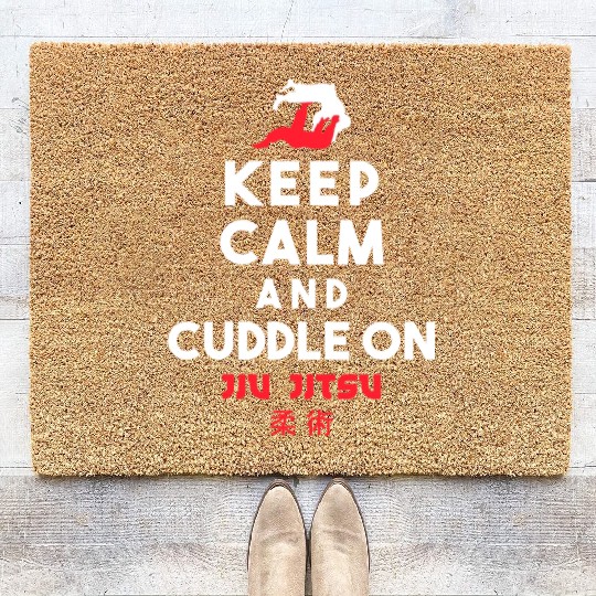 Brazilian Jiu Jitsu MMA Bjj Hugger Coir Doormats