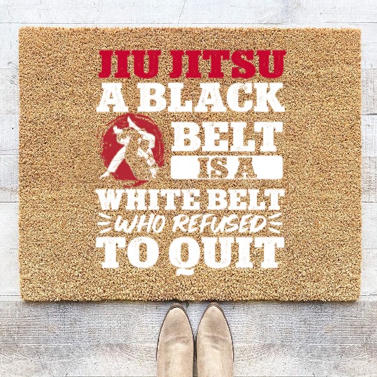 Brazilian Jiu Jitsu MMA Bjj Hugger Coir Doormats