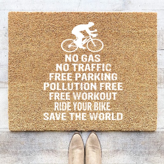 Racing Bike Coir Doormats