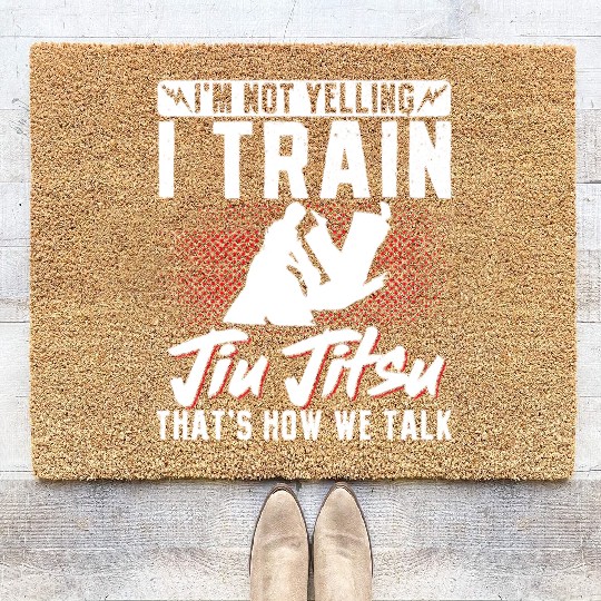Brazilian Jiu Jitsu MMA Bjj Hugger Coir Doormats