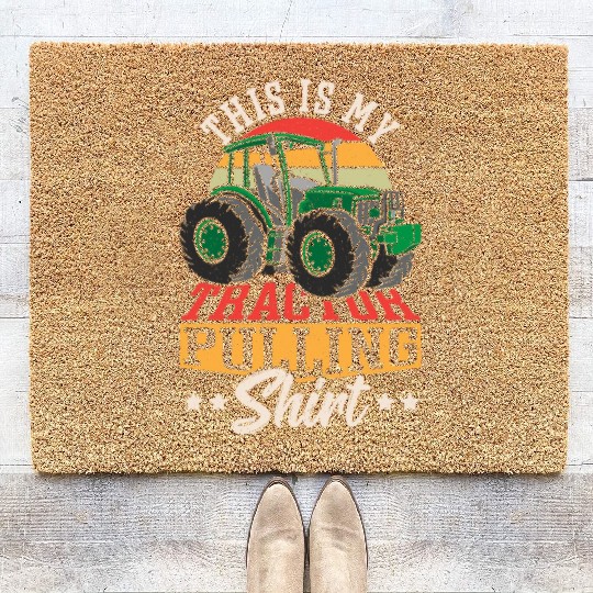 This Is My Tractor Pulling Coir Doormats Tractorpulling
