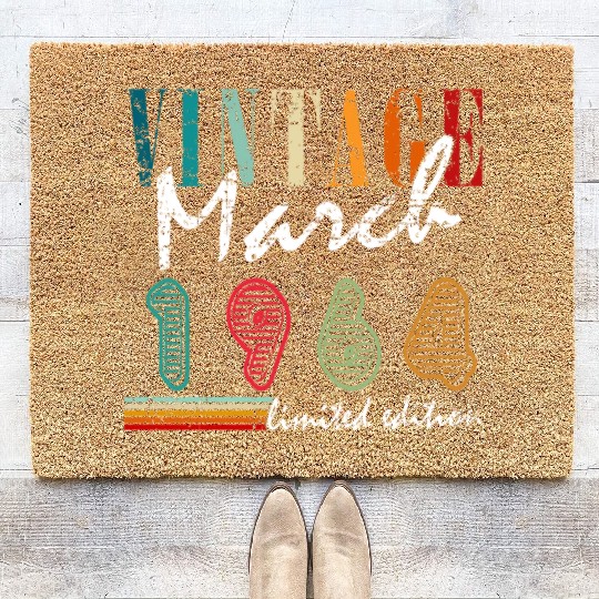 March 1964 Anniversary March Coir Doormats