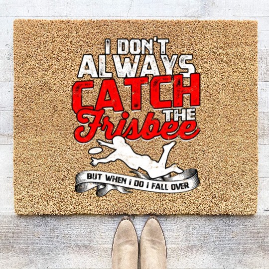 Ultimate Frisbee Importanter Disc Golf Ultimate Coir Doormats