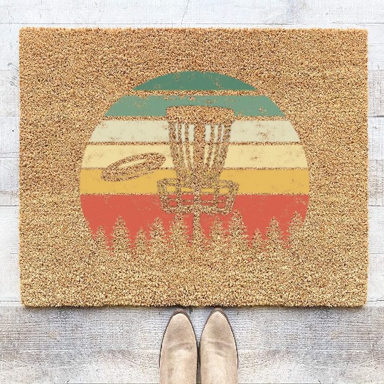 Ultimate Frisbee Importanter Disc Golf Ultimate Coir Doormats