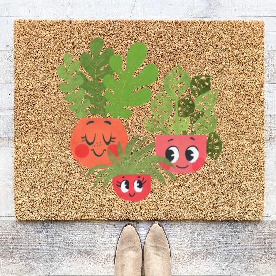 Happy Plants Coir Doormats