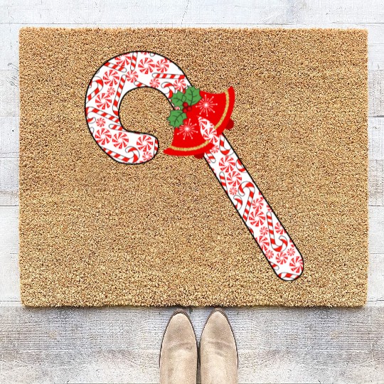 Cute Candy Holiday Pattern Coir Doormats
