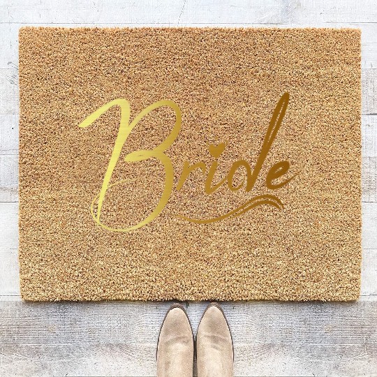Bride bachelorette party Coir Doormats