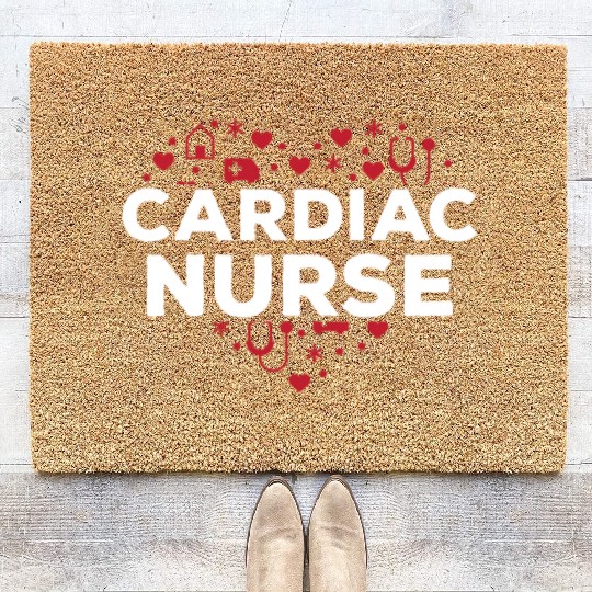 Cardiac Nurse Coir Doormats