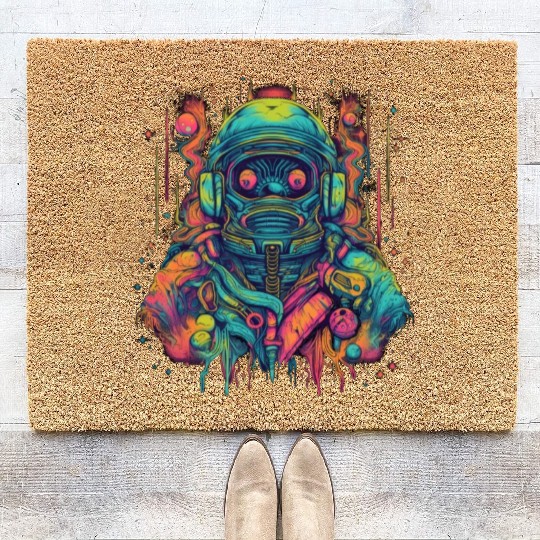 Ape-stronaut Coir Doormats