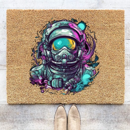 Astro Selfie Coir Doormats