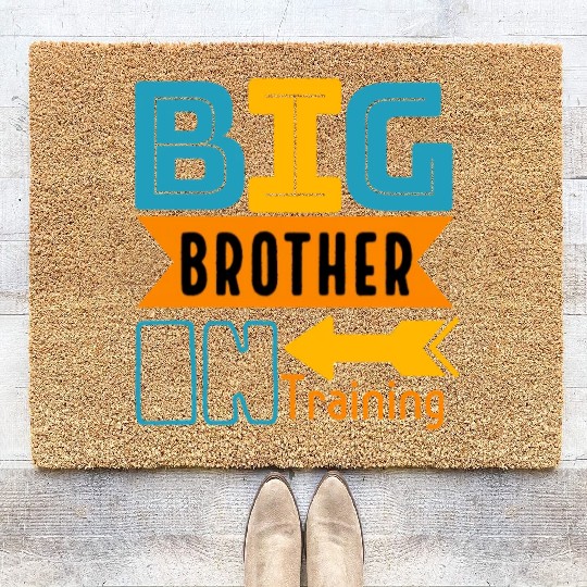 big brother in training, big brother 2024 Coir Doormats