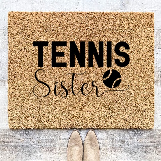 Tennis Sister Coir Doormats