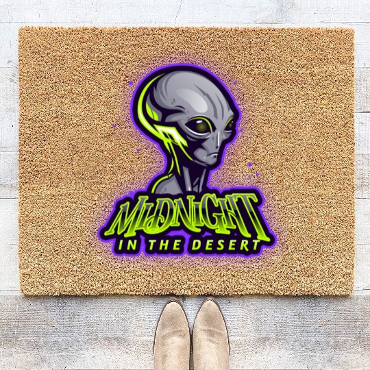 Midnight in the Desert Coir Doormats
