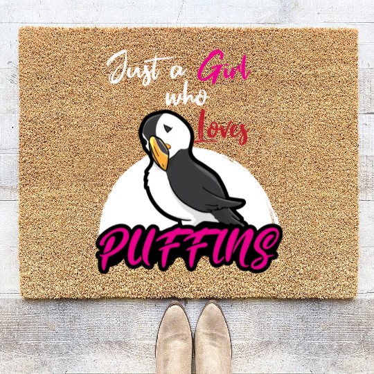 Puffin Lover Puffins Coir Doormats