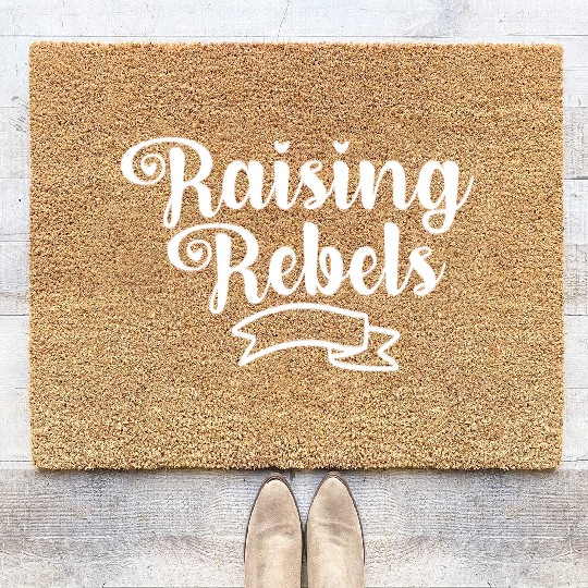 Raising Rebels Coir Doormats