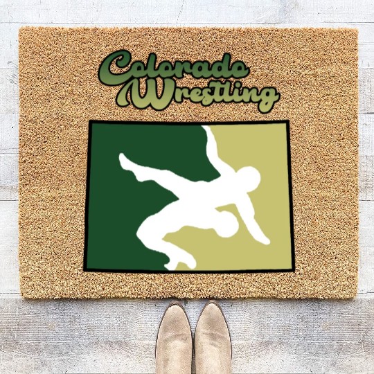 Colorado Wrestling Coir Doormats