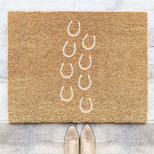Horses Lover Equestrian Riding Pocket Horse Coir Doormats