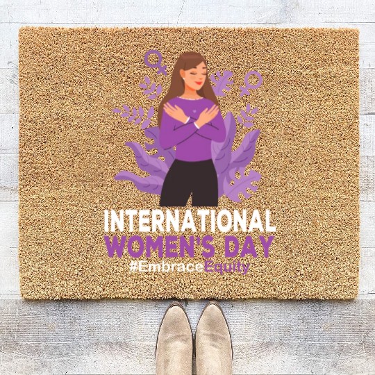 International Women's Day 2023 8 March IWD Embrace Coir Doormats