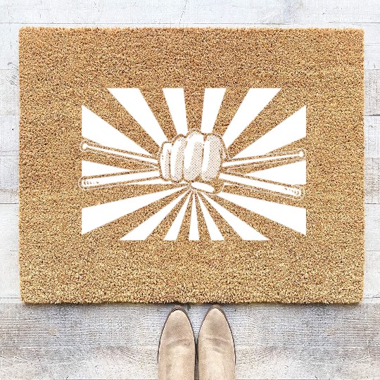 Drummer Drumsticks Drummer Coir Doormats