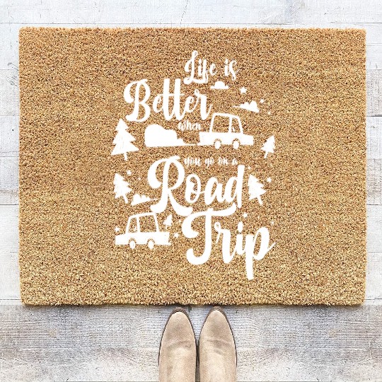 Adventure Camping Tourist Coir Doormats