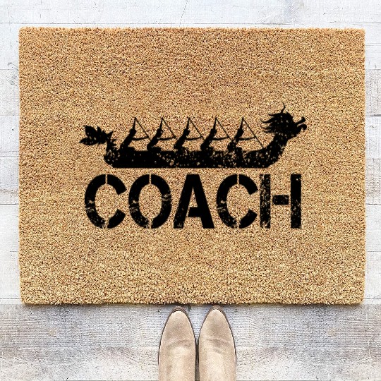 Dragon Boat Racing Team Coach Coir Doormats