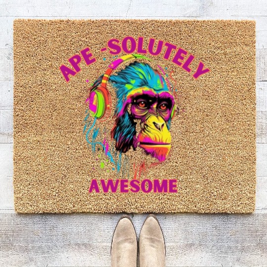 Unleash Your Wild Side with this Ape Coir Doormats