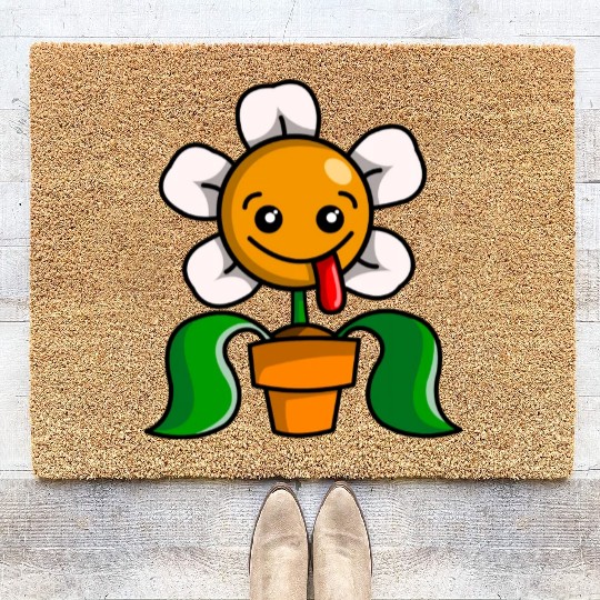 Daisy Garden Coir Doormats