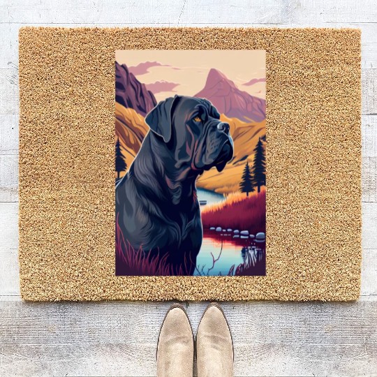 Cane Corso Nature Coir Doormats