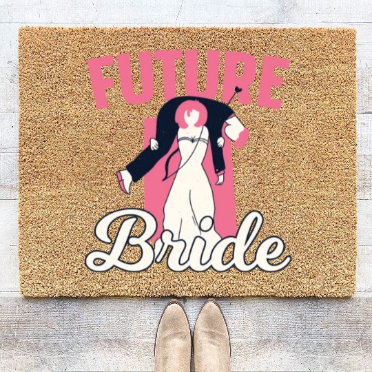 Future Wife Bachelorette Party Wedding Bride Coir Doormats