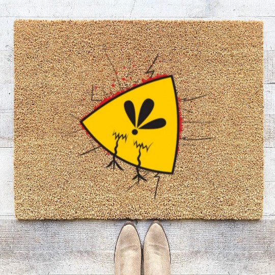 Angry bird Coir Doormats